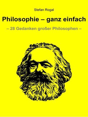 cover image of Philosophie--ganz einfach